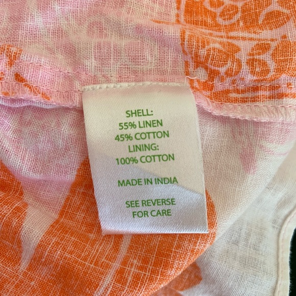 Lilly Pulitzer Linen Blend Midi Skirt - Picture 6 of 7